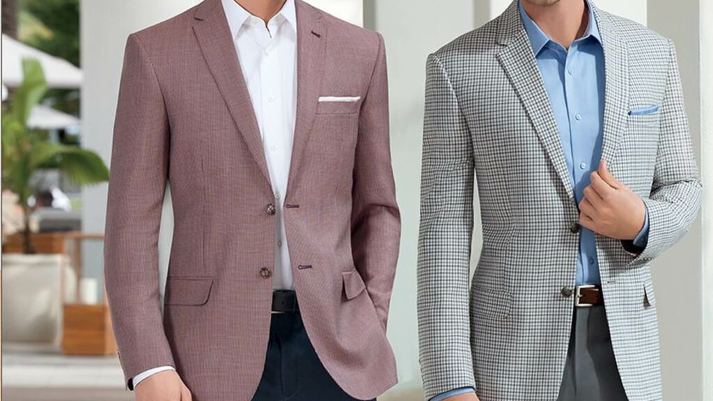 Two modeling suits